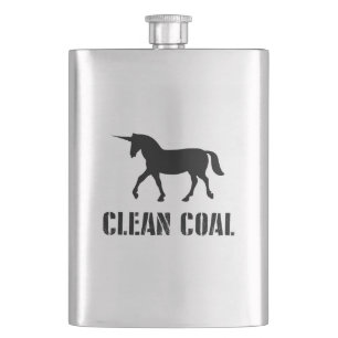 Schone steenkool flacon