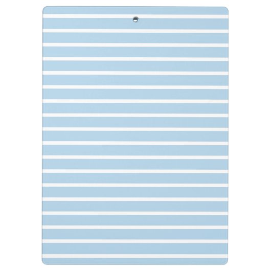 Schone Stripes Light Blue Klembord (Achterkant)