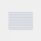 Schone stripes Parallel Lines Light Grey Post-it® Notes (Voorkant)