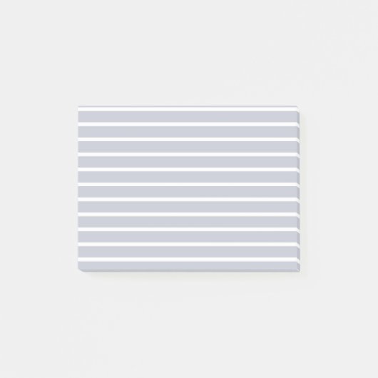 Schone stripes Parallel Lines Light Grey Post-it® Notes (Voorkant)
