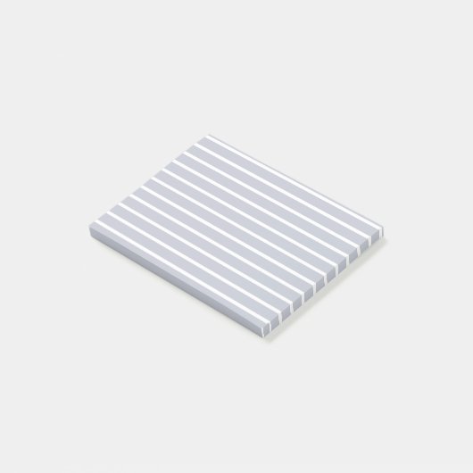 Schone stripes Parallel Lines Light Grey Post-it® Notes (Schuin)