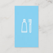 Schone Tand en Tandenborstel Visitekaartje (Achterkant)