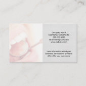 Schone tanden Mondinspectie Visitekaartje (Achterkant)