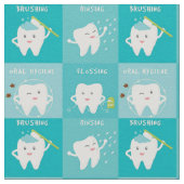 Schone tanden stof (Close Up)