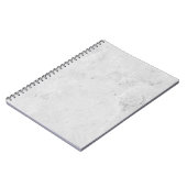 Schone textuur van wandcement notitieboek (Linkerzijde)