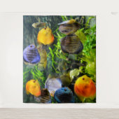 SCHONE VIS FOTO-ACHTERGROND WANDKLEED (Voorkant)