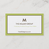 Schone visitekaartje (Achterkant)