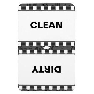 Schone vuile ijskast magneet