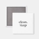 Schone vuile magneet (Voorkant / Achterkant)