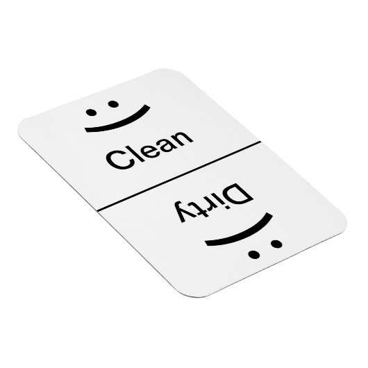 Schone vuile magneet (glimlach/frons) (Rechterzijde)