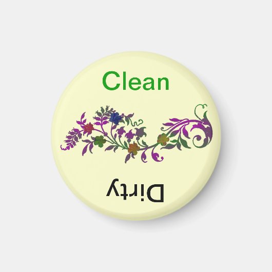 Schone/vuile vaatwasser #2 magneet (Voorkant)