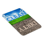 Schone Vuile Vaatwasser 3 "X4" magneet (Rechterzijde)