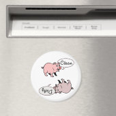 Schone vuile varkens magneet (Insitu (Vaatwasser))