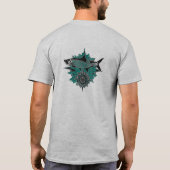 Schone wateren Tarpon Turquoise SeaWeed T-shirt (Achterkant)