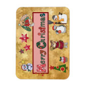 Schöne Weihnachten Magneet (Verticaal)