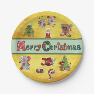 Schöne Weihnachten Papieren Bordje