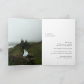 Schone zwart-wit moderne bruiloft (Binnen)