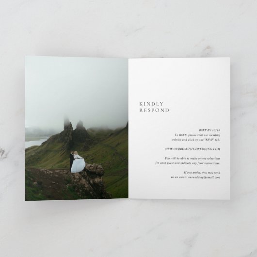 Schone zwart-wit moderne bruiloft (Binnen)