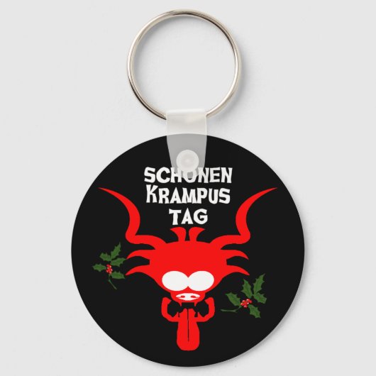 Schonen Krampustag Sleutelhanger (Voorkant)