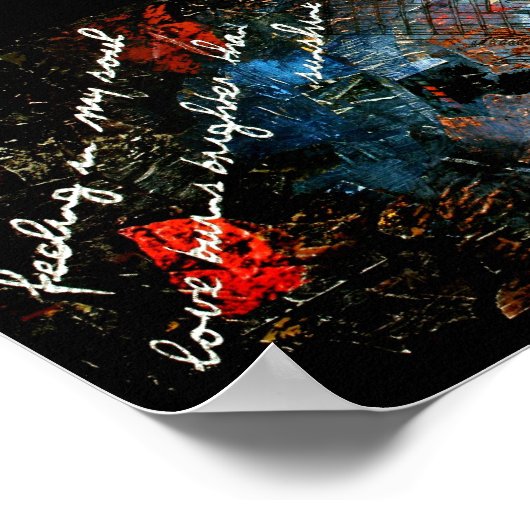 schoner dan zonneschijn poster (Hoek)