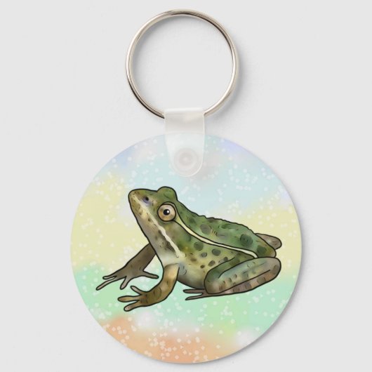 schöner Frosch Schlüsselanhänger Sleutelhanger (Voorkant)