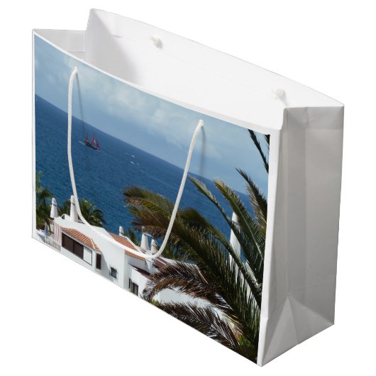 Schöner Meerblick Groot Cadeauzakje (Voorkant Gekanteld)