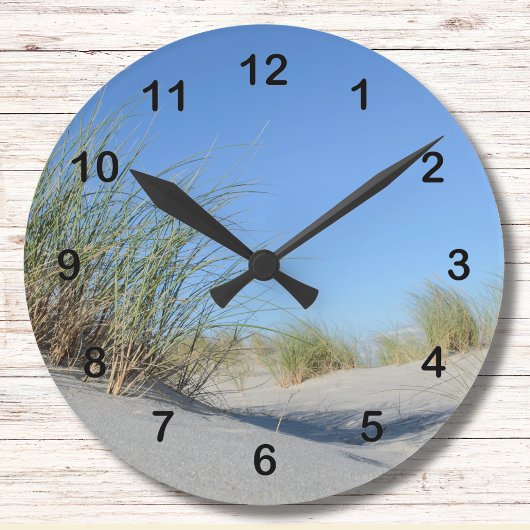 schöner Strand Ronde Klok