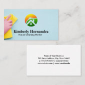 Schonere handreiniging | Home Clean Logo Visitekaartje (Voorkant / Achterkant)