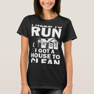 Schonere Outfit Huishoudster Schoonmaak Huis Binne T-shirt