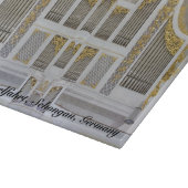 Schongau orgel met titel snijplank (Hoek)
