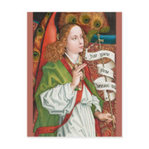 Schongauer Annunciation angel CC1182 Orlier altar