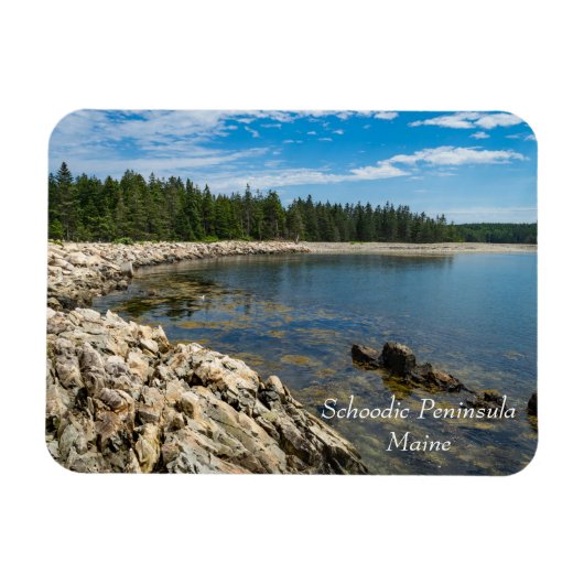 Schoodic Peninsula in Maine Magneet (Horizontaal)