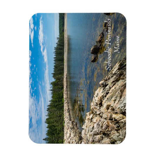 Schoodic Peninsula in Maine Magneet (Verticaal)