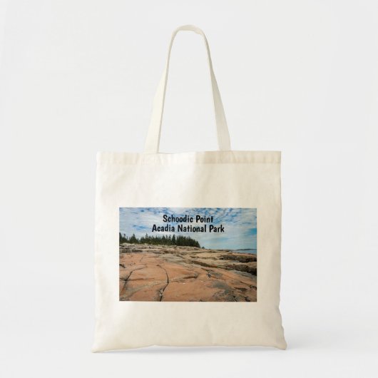 Schoodic Point in Acadia National Park Tote Bag (Voorkant)