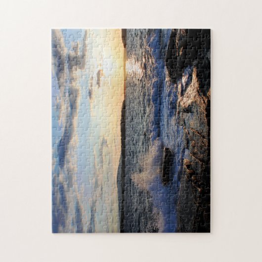 "Schoodic Sunset" Legpuzzel (Verticaal)