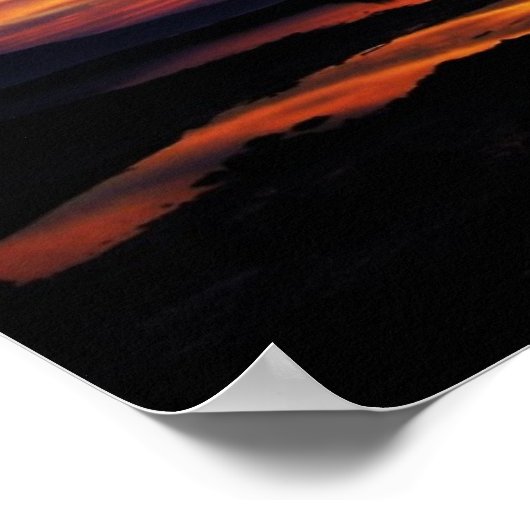 Schoodic Sunset Poster (Hoek)