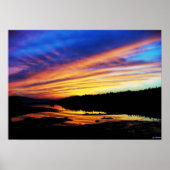 Schoodic Sunset Poster (Voorkant)