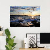 Schoodic Sunset Poster (Thuiskantoor)