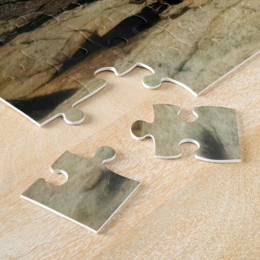 Schoodisch punt legpuzzel (Zijkant)