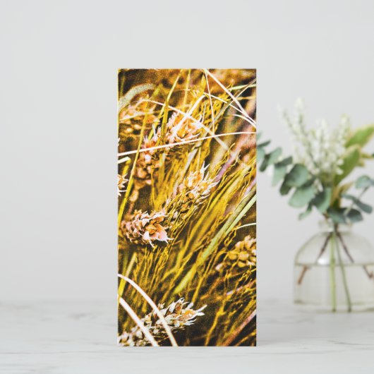 Schoof Tarwe - Dank Je Bedankkaart (Staand voorkant)