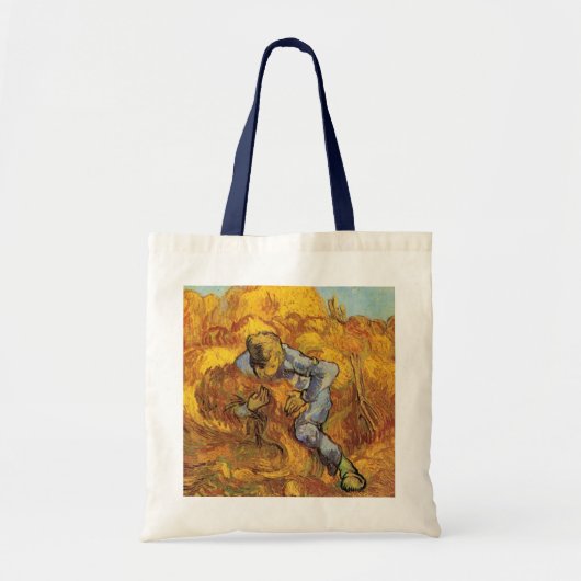 Schoofbinder (naar Millet) door Vincent van Gogh Tote Bag (Voorkant)