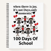 School 100 dagen school notitieboek (Voorkant)