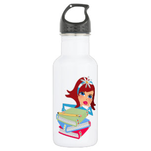 School#4 Bottle-works 32 oz Waterfles