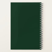 School 876 LESSONS LEARN Spiral Notebook Notitieboek (Achterkant)