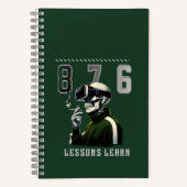 School 876 LESSONS LEARN Spiral Notebook Notitieboek (Voorkant)