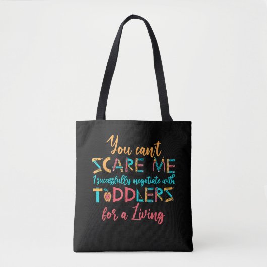 School Aanbieder Kinderopvang Docent Tote Bag (Voorkant)