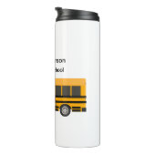 School Academy University Bus Thermal Tumbler Thermosbeker (Geroteerd rechts)