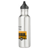 School Academy University Bus Water Bottles Waterfles (Rechts)