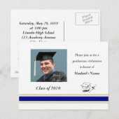 School Afstuderen Briefkaart (Voorkant / Achterkant)