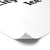 School Afstuderen Speler Nummer 16 Fotocollage Poster (Hoek)